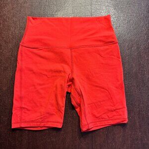 Lululemon Align High Rise 8" short Sz 8